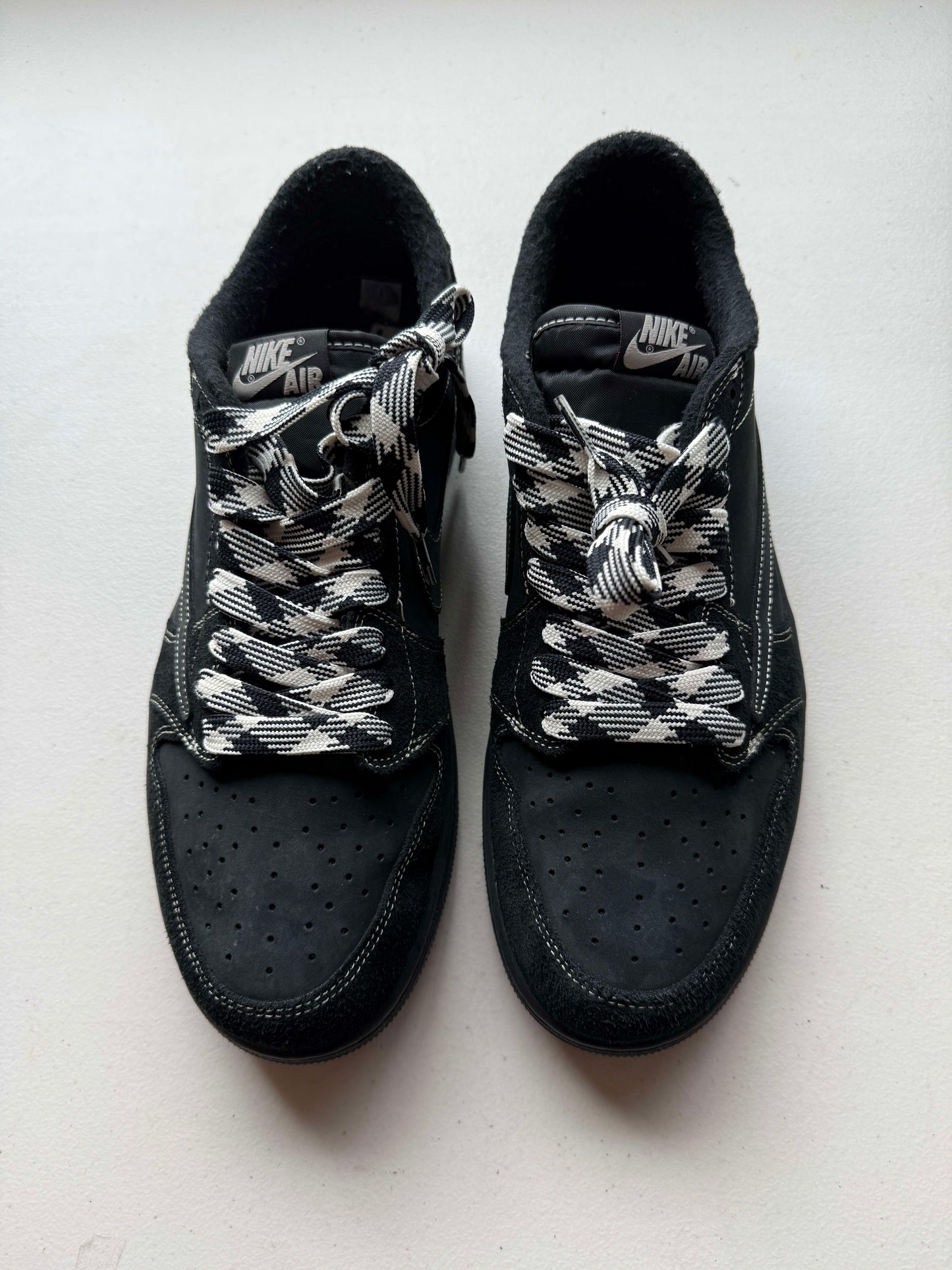 HY89 Jordan 1 Retro Low OG SP Travis Scott Black Phantom