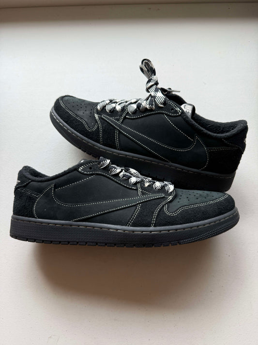 HY89 Jordan 1 Retro Low OG SP Travis Scott Black Phantom