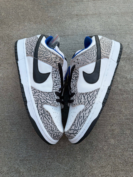 HY3331 Nike SB Dunk Low Supreme White Cement (2002)