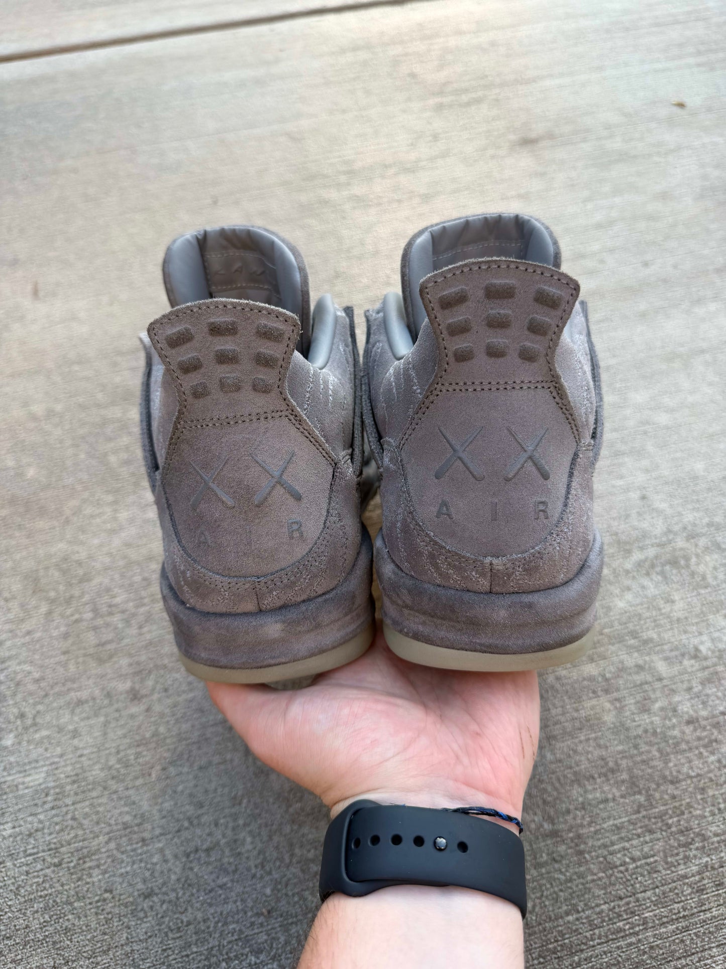 HY3344 Jordan 4 Retro Kaws Cool Grey