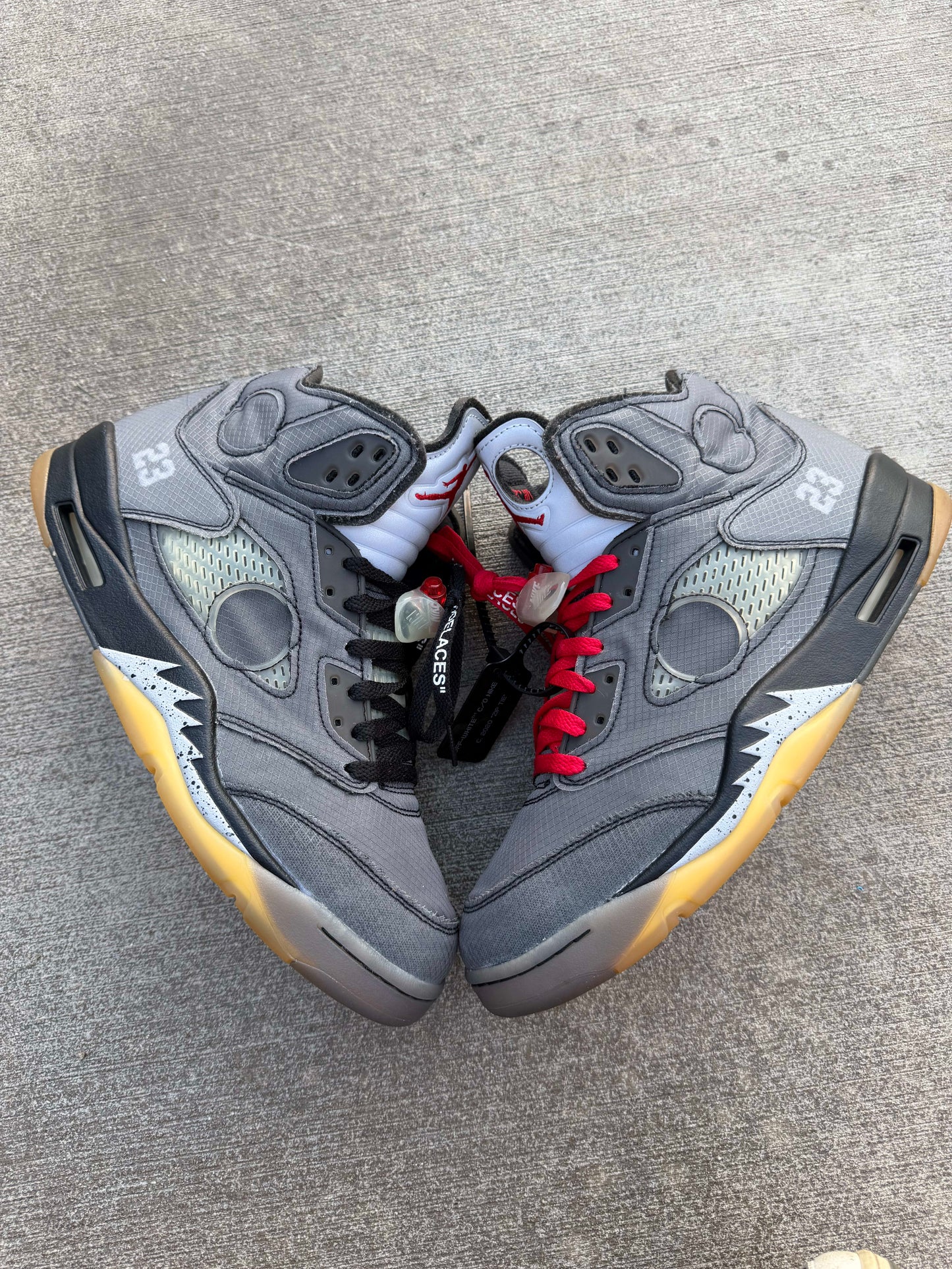 HY3343 Jordan 5 Retro Off-White Muslin