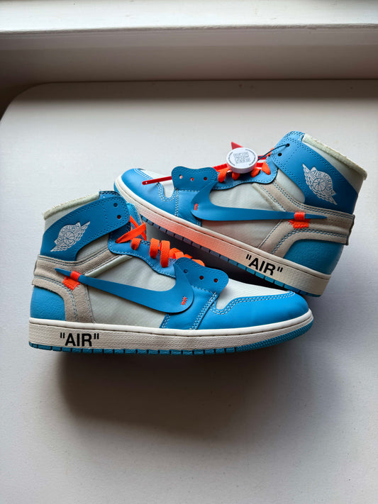 [HY44] Jordan 1 Retro High Off-White University Blue