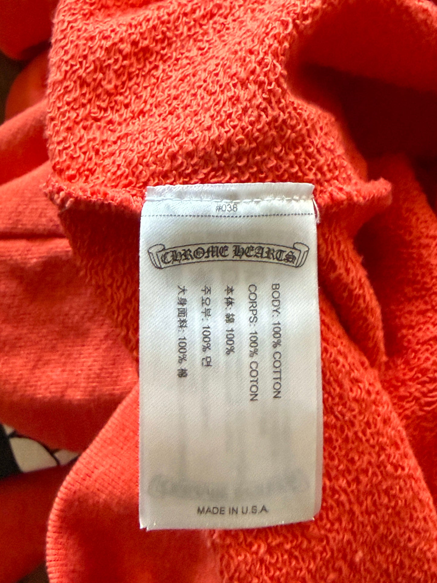 Chrome Hearts Matty Boy Sadistic Lipstick Hoodie Red