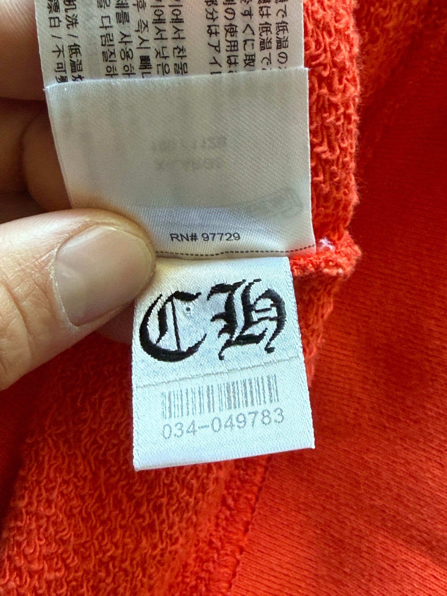 Chrome Hearts Matty Boy Sadistic Lipstick Hoodie Red