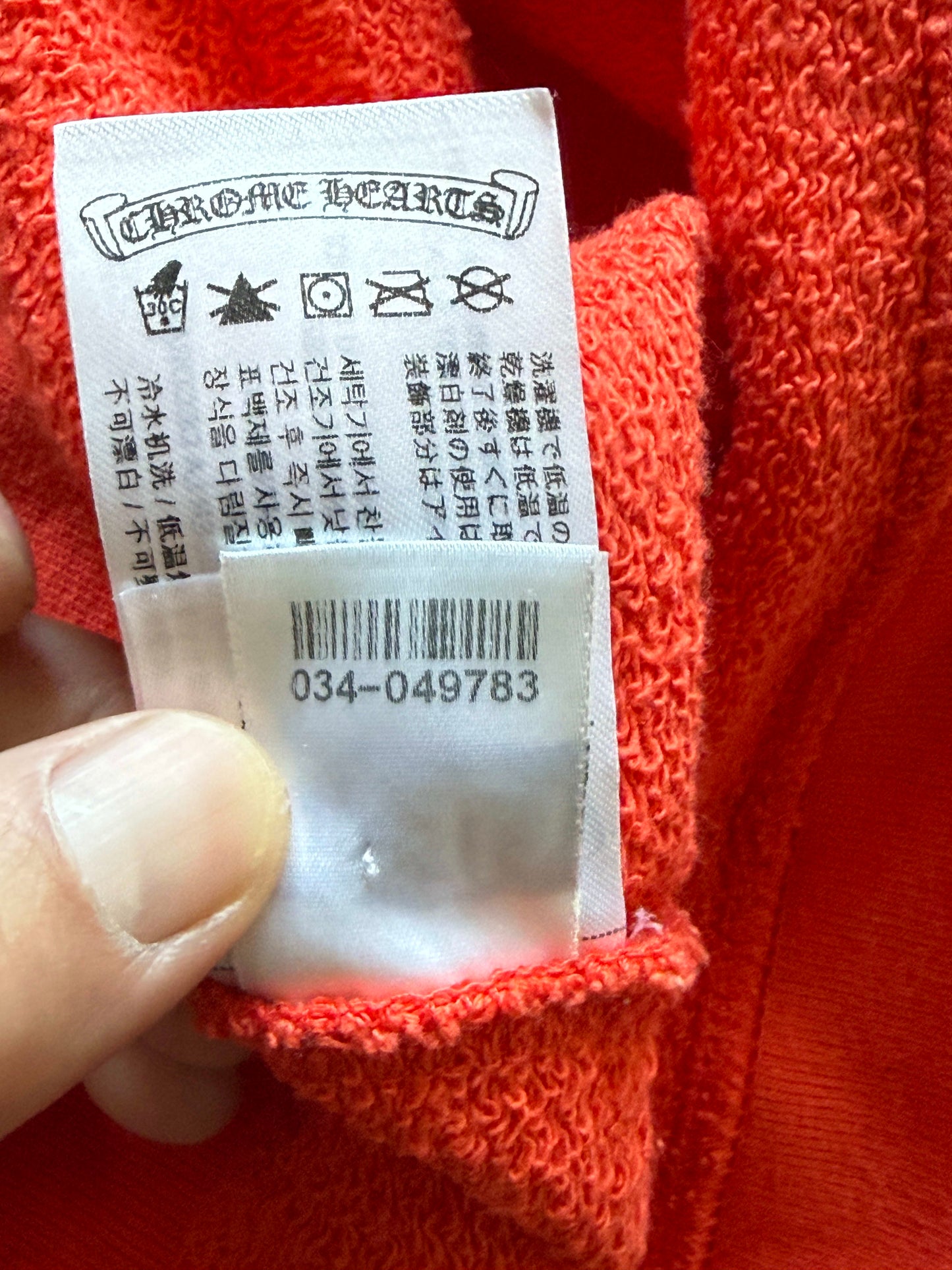Chrome Hearts Matty Boy Sadistic Lipstick Hoodie Red