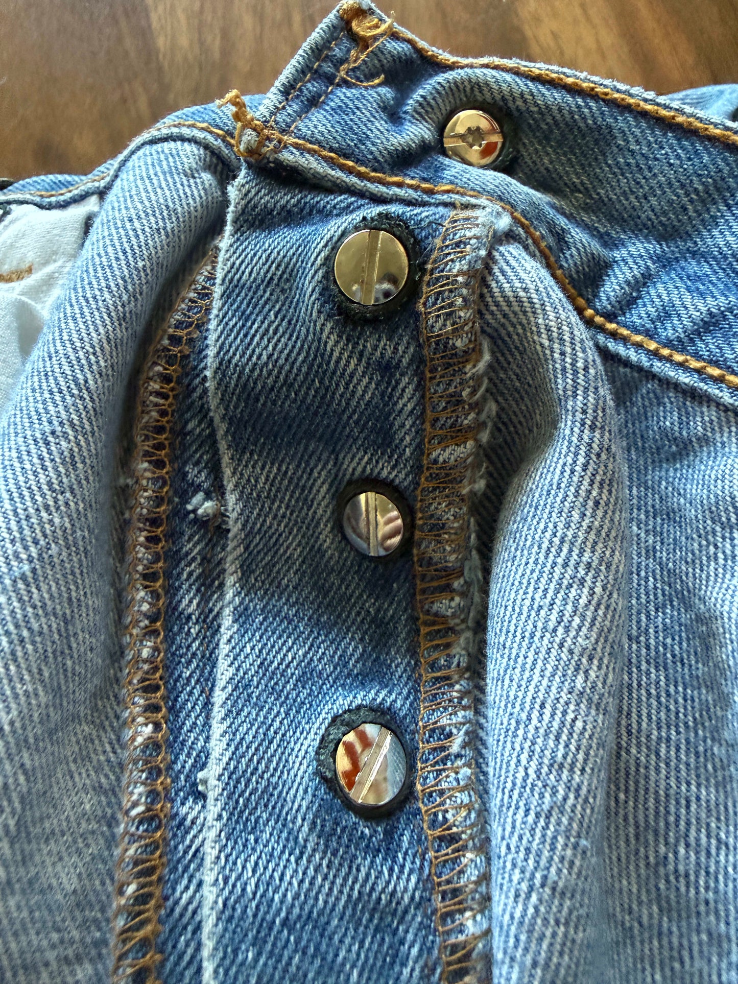 Chrome Hearts Galaxy Patch Denim Jeans