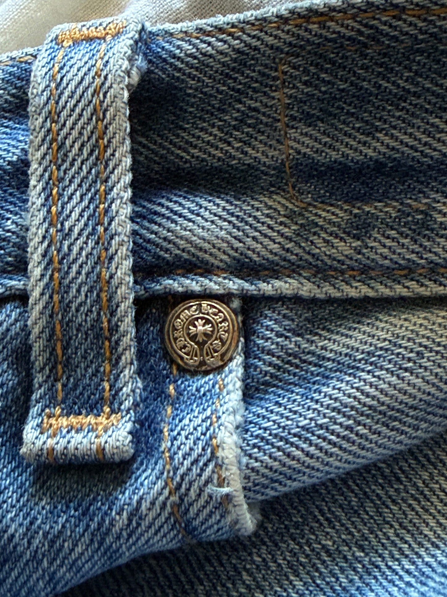 Chrome Hearts Galaxy Patch Denim Jeans