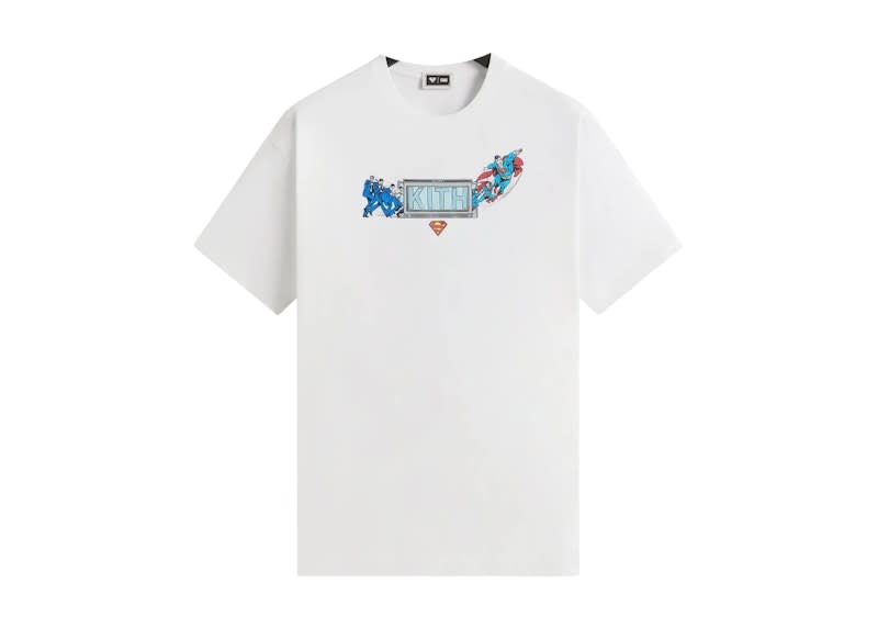 Kith x Superman Booth Vintage Tee White