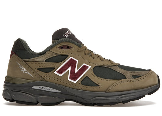 New Balance 990v3 MiUSA Teddy Santis Green Purple