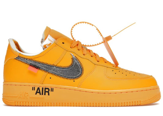 Size 11 VNDS Nike Air Force 1 Low Off-White ICA University Gold