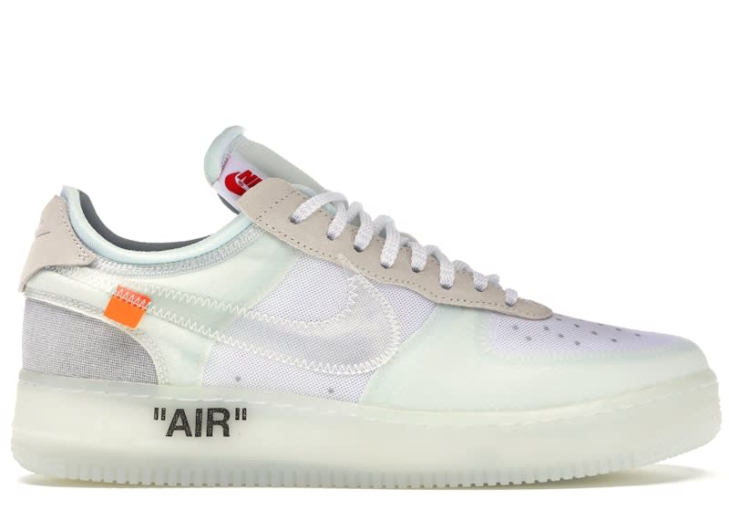 Size 10.5 Preowned Nike Air Force 1 Low Off-White