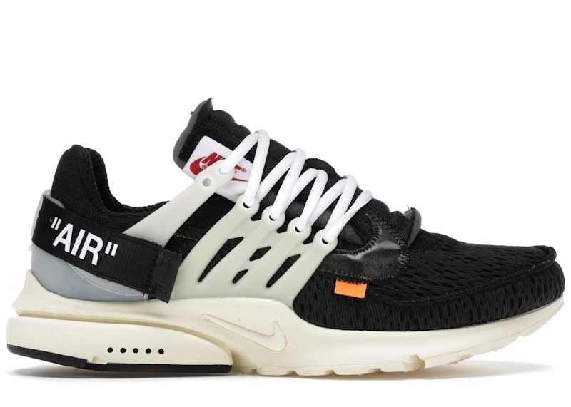 Size 9 Preowned Nike Air Presto Off-White