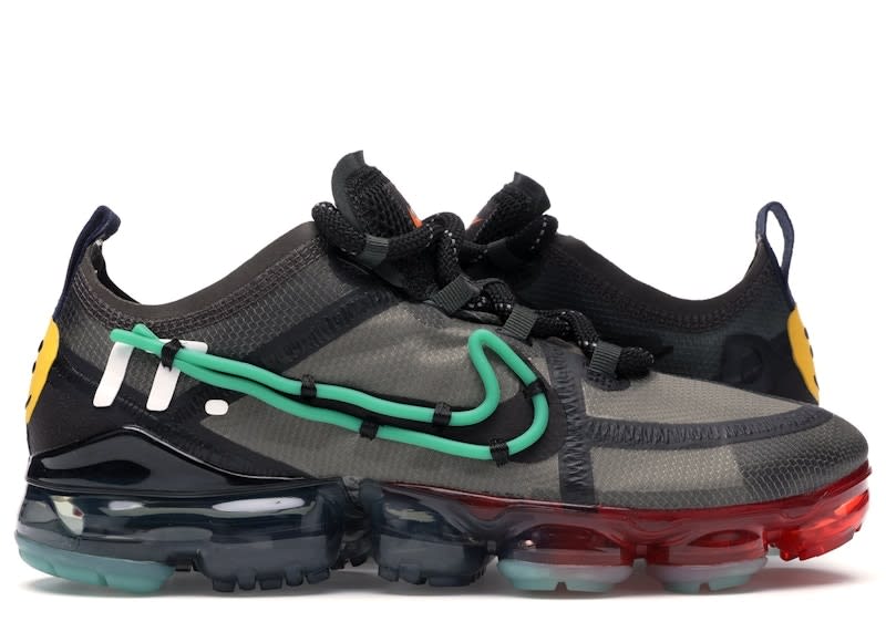 Size 10.5W Preowned Nike Air VaporMax 2019 Cactus Plant Flea Market (Women's)