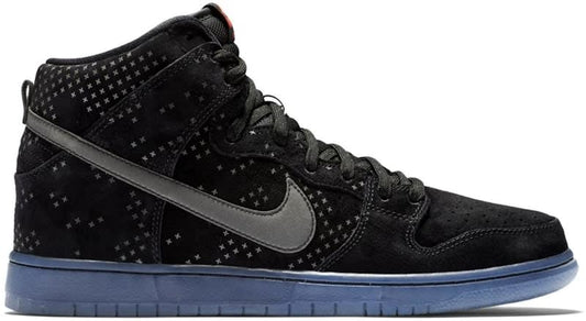 Size 9 Preowned Nike Dunk High Flash Pack Black Ice