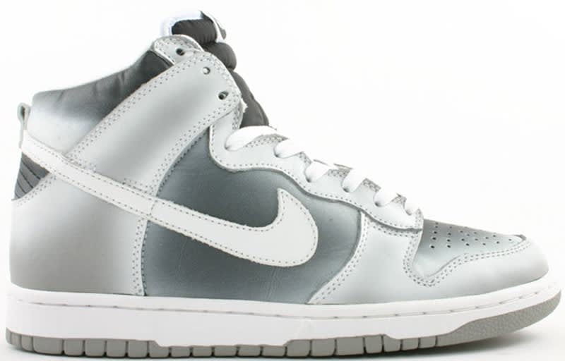 Size 9 Preowned Nike Dunk High Haze