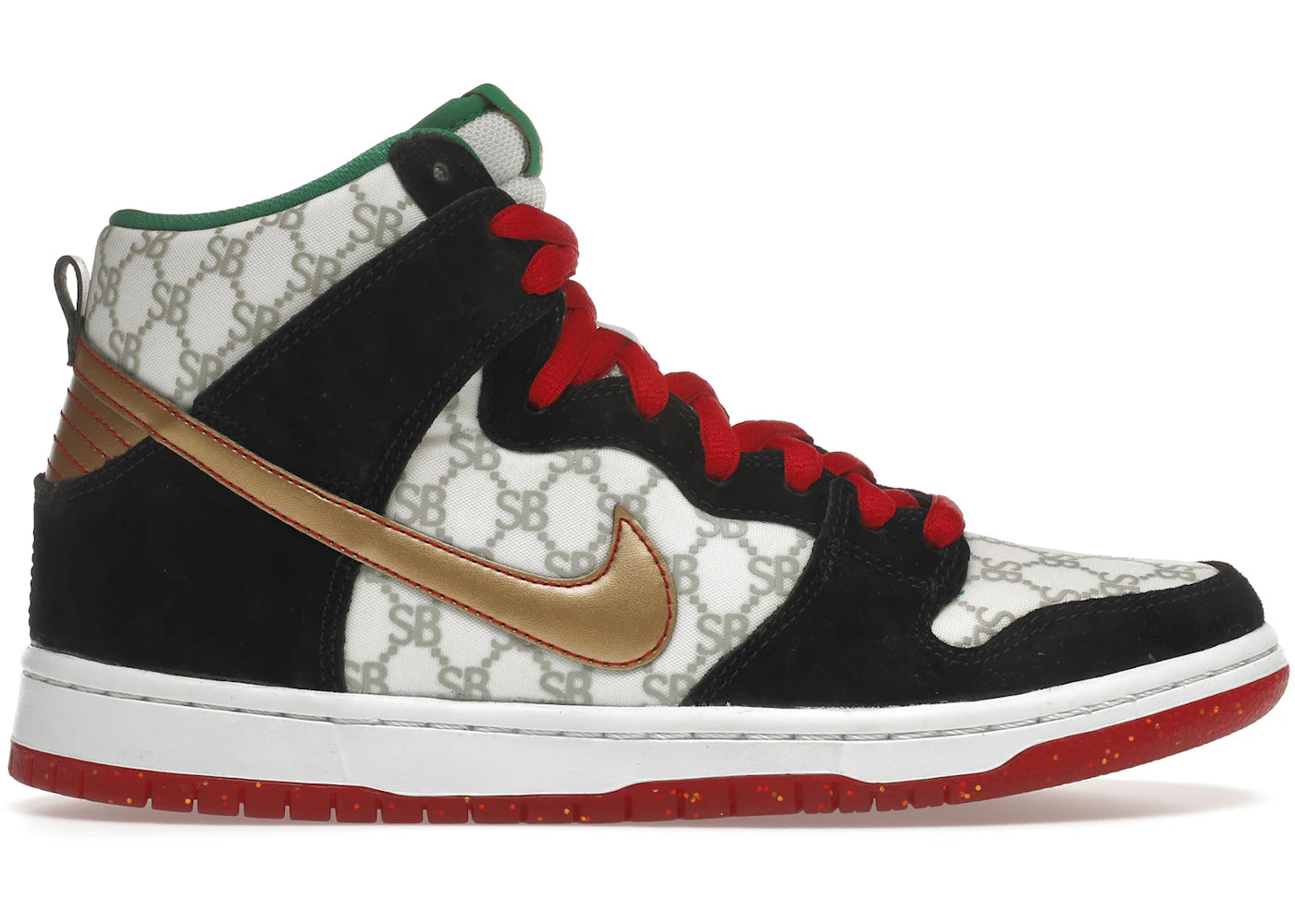 Size 9 Preowned Nike SB Dunk High Black Sheep Paid in Full