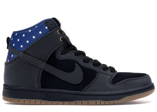 Size 9 Preowned Nike SB Dunk High Captain America