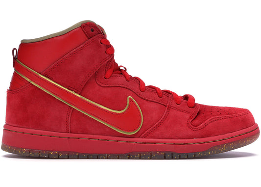 Size 9 Preowned Nike SB Dunk High Chinese New Year (CNY)