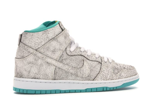 Size 9 Preowned Nike SB Dunk High Flamingo