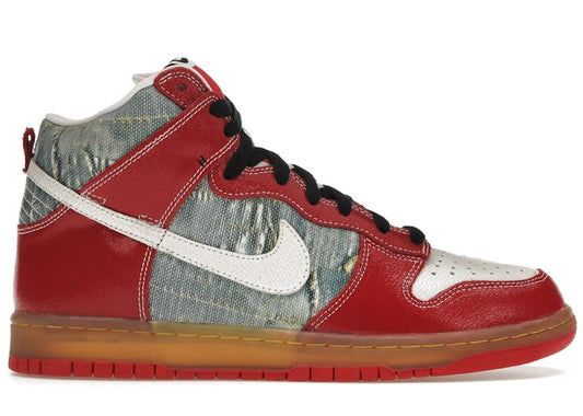 Size 9 Preowned (NB) Nike SB Dunk High Shoe Goo