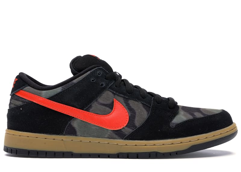 Nike SB Dunk Low Black Rough Green