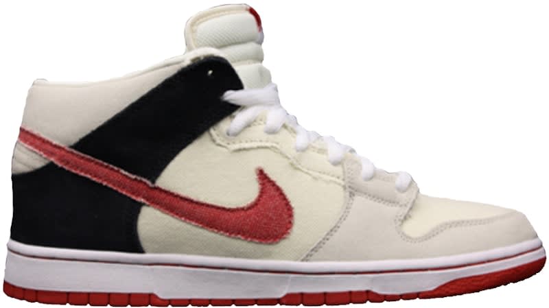 Size 8.5 Preowned Nike SB Dunk Mid Street Fighter Ryu