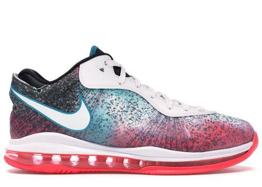 Size 9 Preowned (NB) Nike LeBron 8 V/2 Low Miami Nights