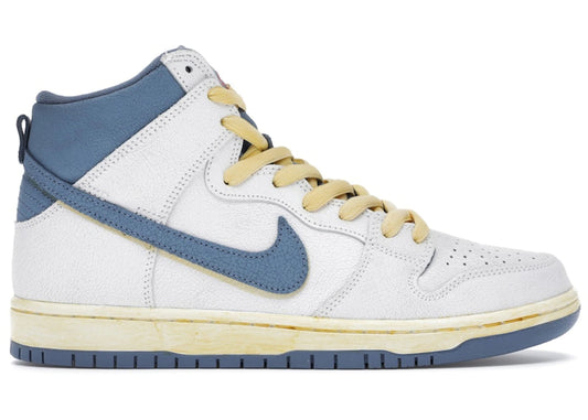 Size 9 Preowned Nike SB Dunk High Atlas Lost at Sea (2020)