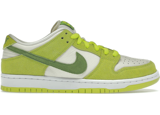 Size 9 Preowned Nike SB Dunk Low Green Apple
