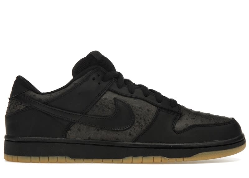 Size 9 Preowned Nike SB Dunk Low Ostrich