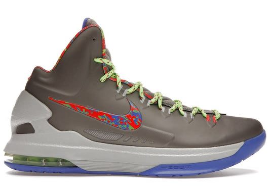 Size 9.5 Preowned (NB) Nike KD 5 Splatter