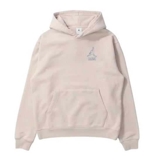 Jordan x Union LA Fleece Hoodie Light Orewood Brown