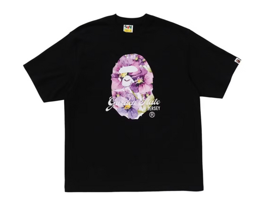 BAPE Floral Ape Head New Jersey Exclusive Tee