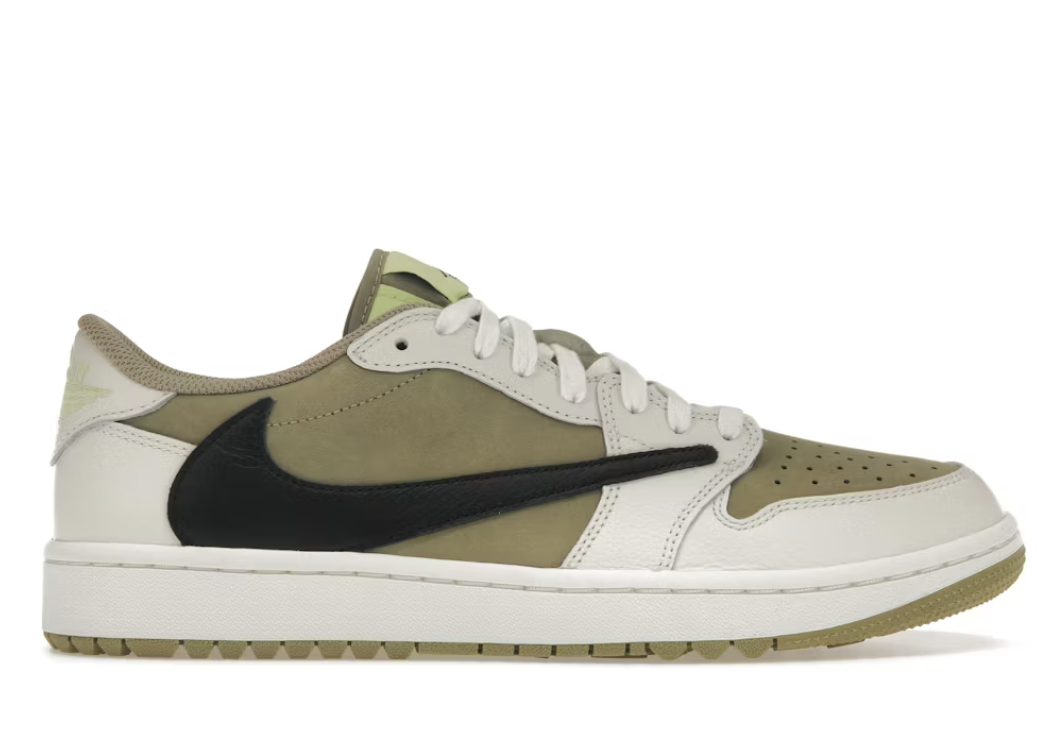 Jordan 1 Retro Low Golf Travis Scott Neutral Olive