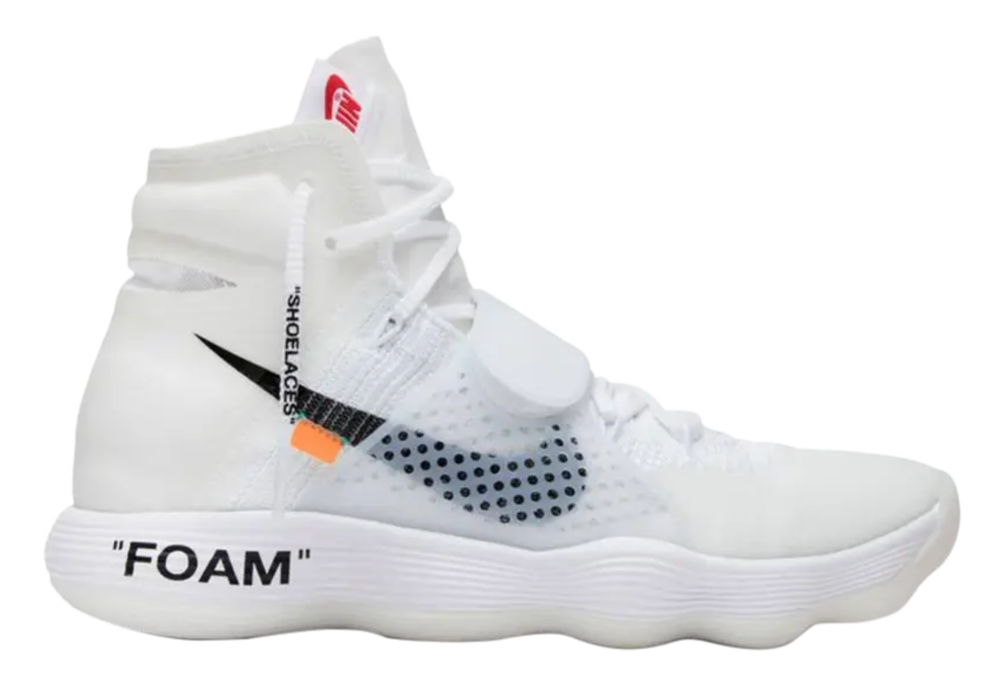 Nike React Hyperdunk 2017 Flyknit Off-White Sample