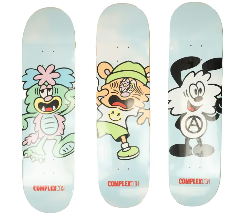 Verdy x ComplexCon Skateboard Deck Set
