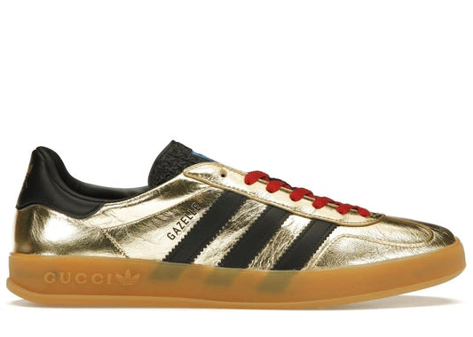 adidas x Gucci Gazelle Metallic Gold