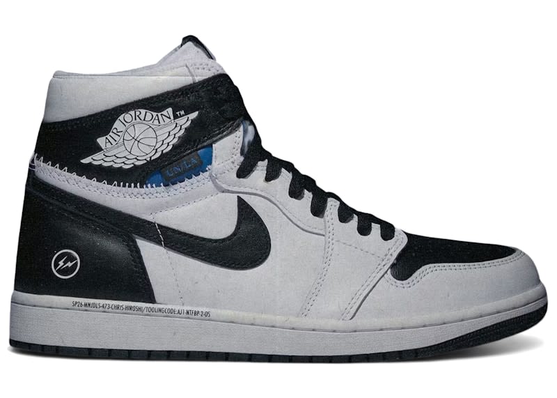 Jordan 1 Retro High OG SP Fragment x Union LA White Black