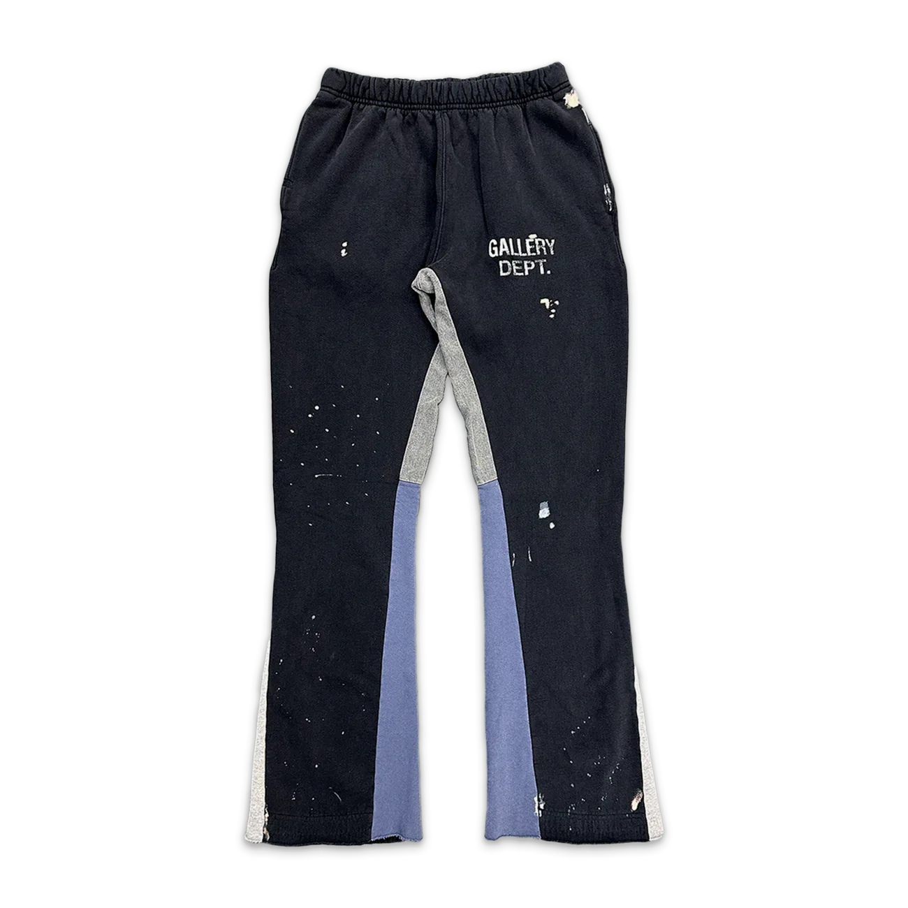 Gallery Dept. Painted Flare Sweat Pants Black