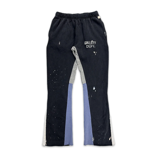 Gallery Dept. Painted Flare Sweat Pants Black