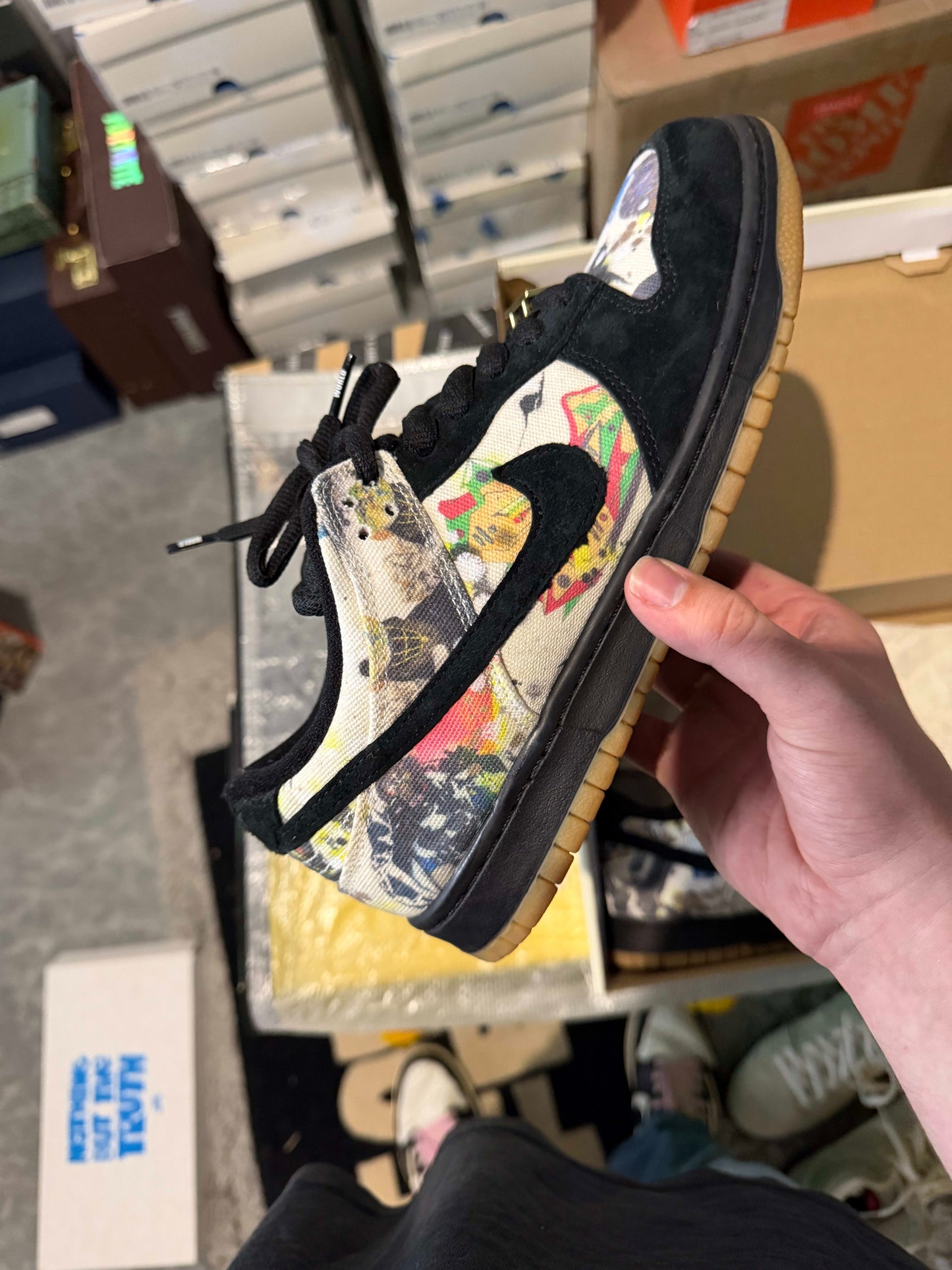 [HY1089] Nike SB Dunk Low Supreme Rammellzee