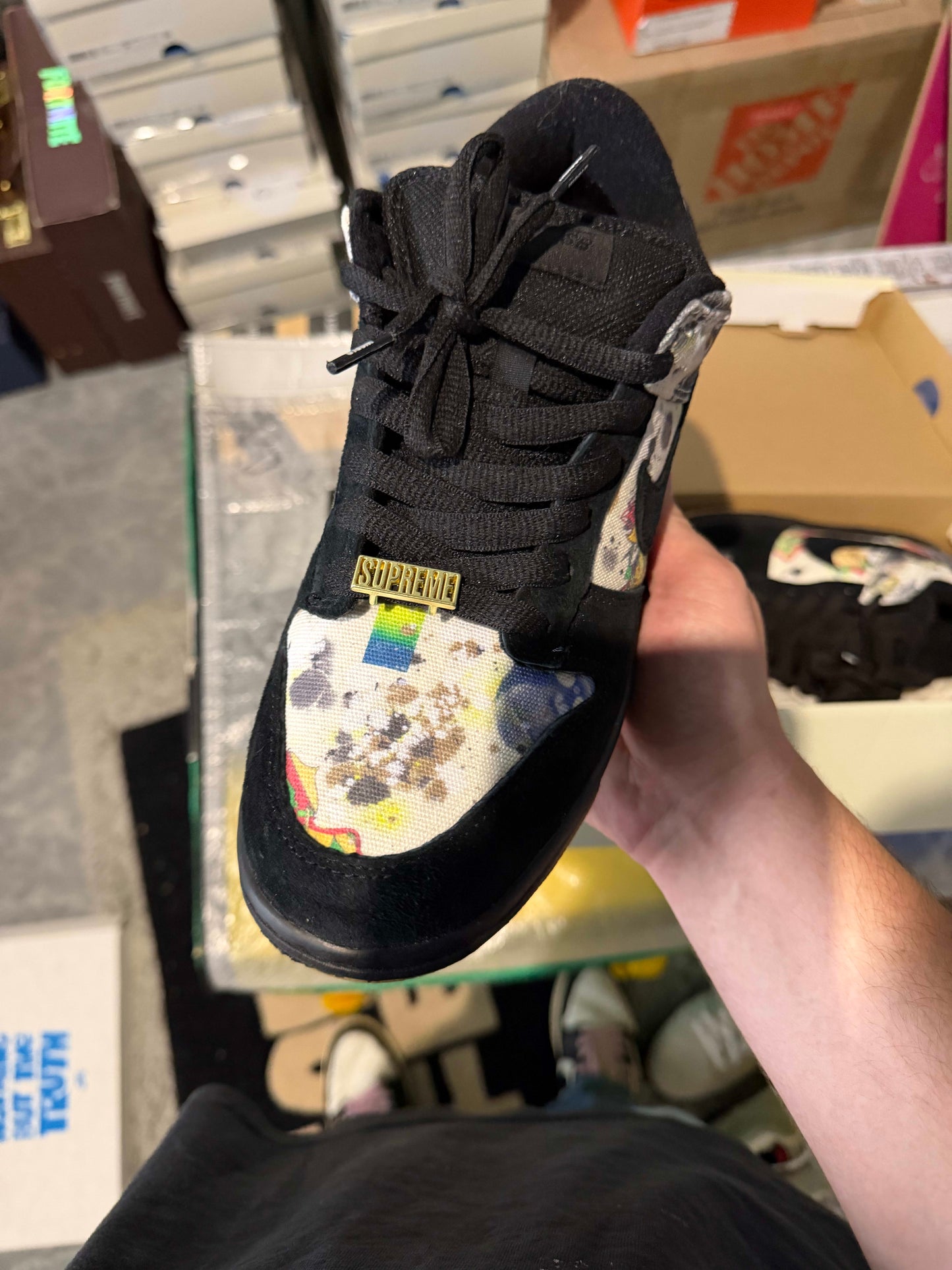 [HY1089] Nike SB Dunk Low Supreme Rammellzee