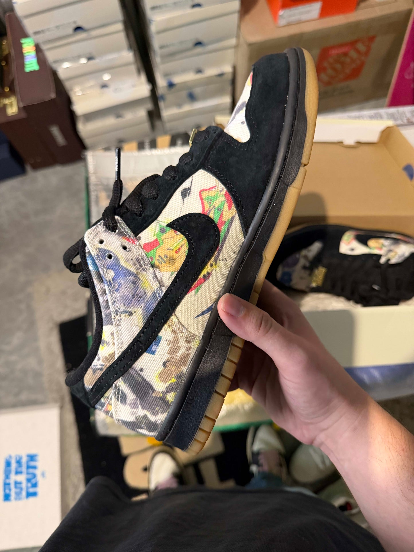 [HY1089] Nike SB Dunk Low Supreme Rammellzee