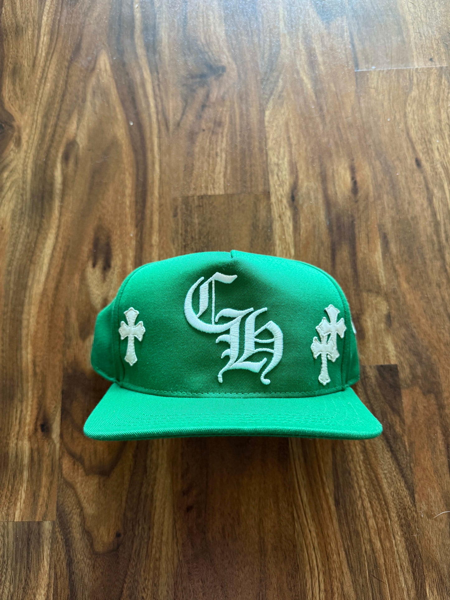 [HY3675] Chrome Hearts CH Hat Green