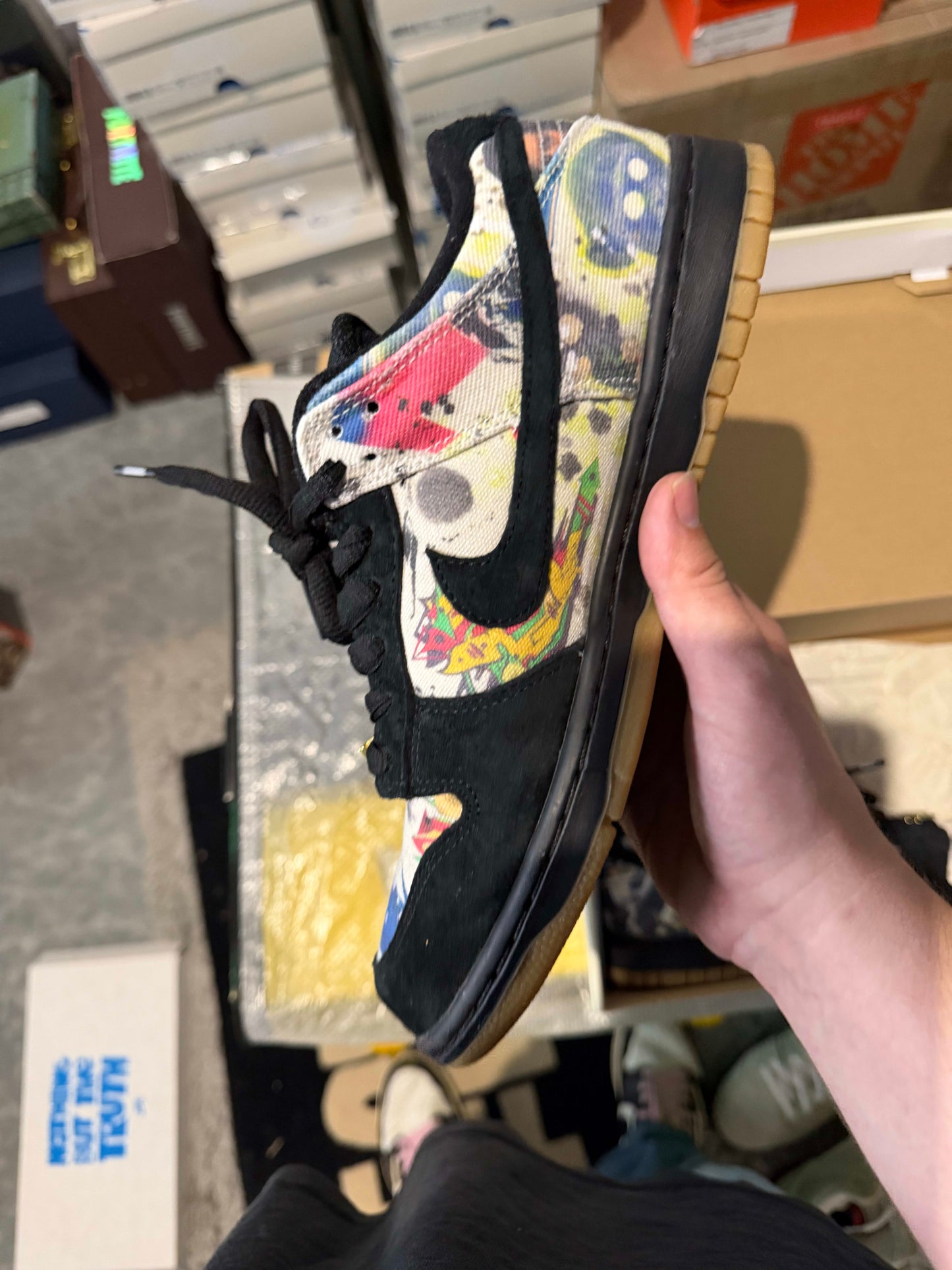 [HY1089] Nike SB Dunk Low Supreme Rammellzee