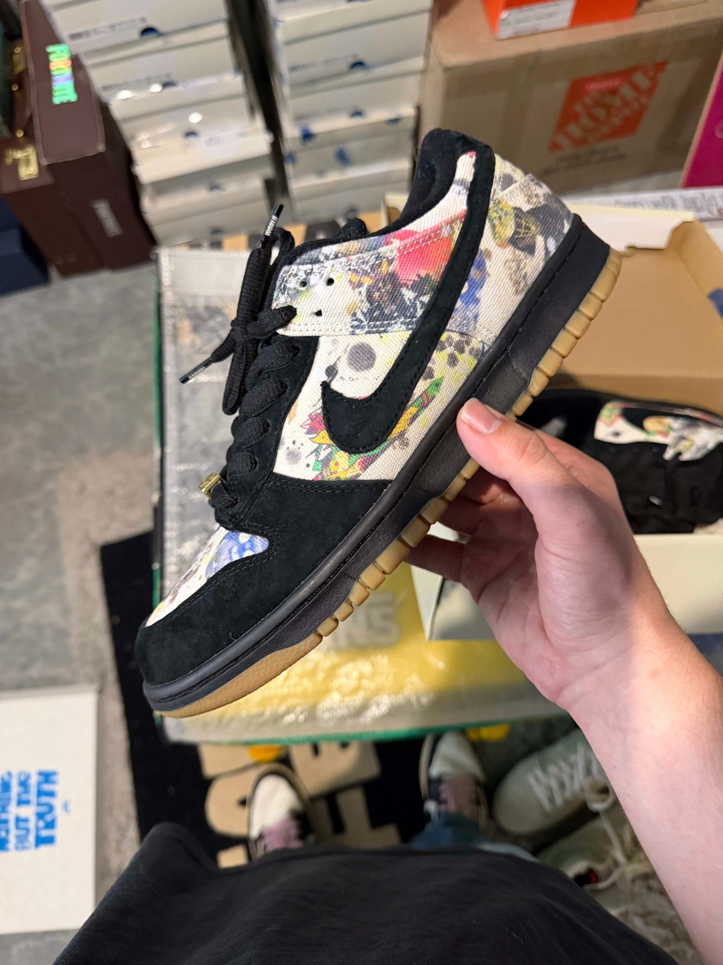 [HY1089] Nike SB Dunk Low Supreme Rammellzee