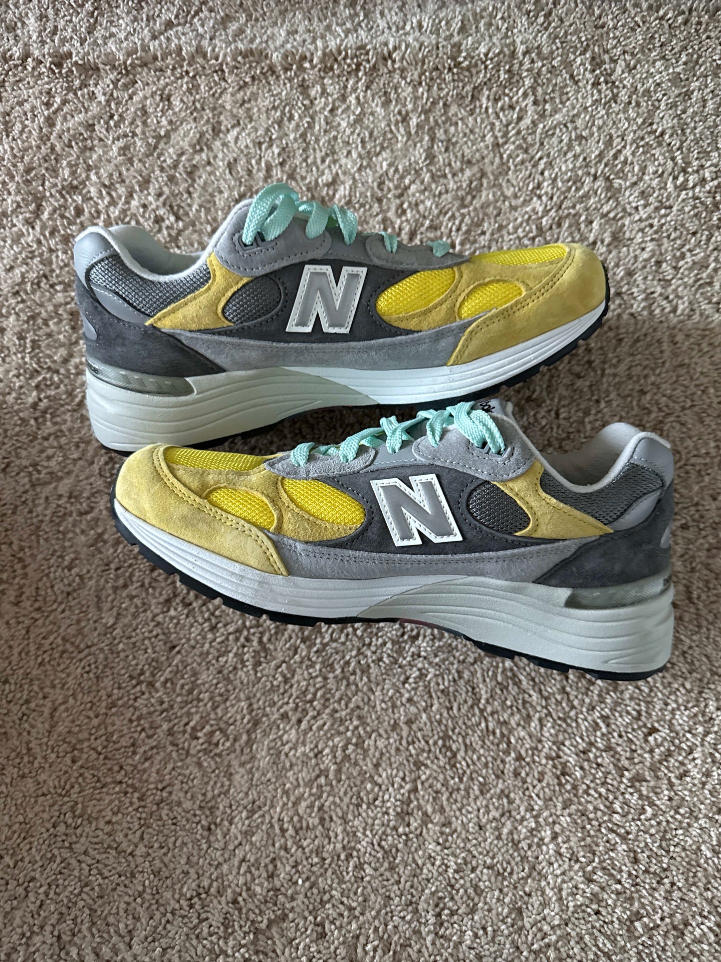New Balance 992 Nice Kicks Amoeba Music Grey